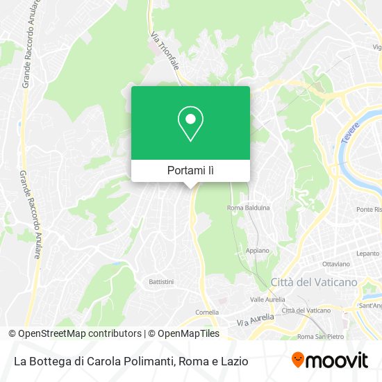 Mappa La Bottega di Carola Polimanti