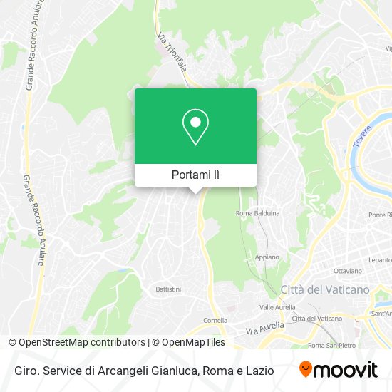 Mappa Giro. Service di Arcangeli Gianluca