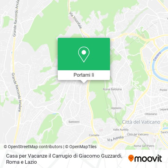 Mappa Casa per Vacanze il Carrugio di Giacomo Guzzardi