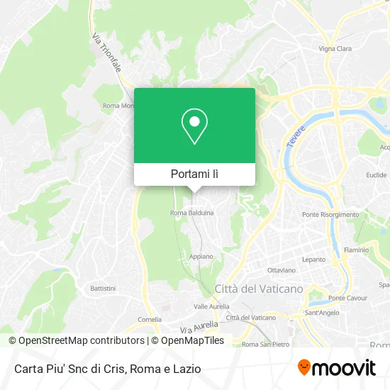 Mappa Carta Piu' Snc di Cris