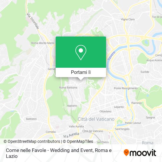Mappa Come nelle Favole - Wedding and Event