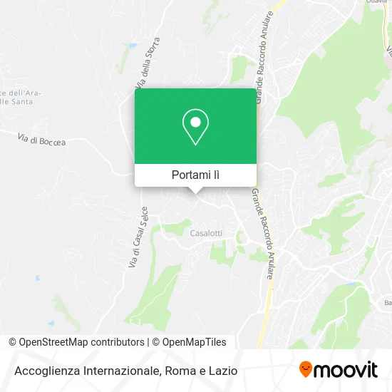 Mappa Accoglienza Internazionale