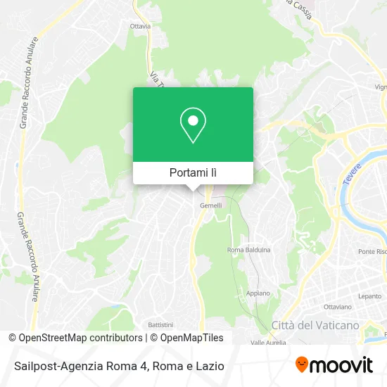 Mappa Sailpost-Agenzia Roma 4