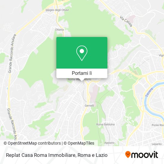 Mappa Replat Casa Roma Immobiliare