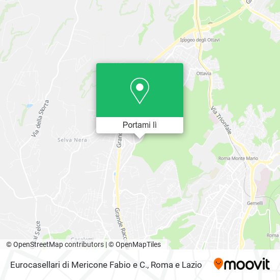 Mappa Eurocasellari di Mericone Fabio e C.