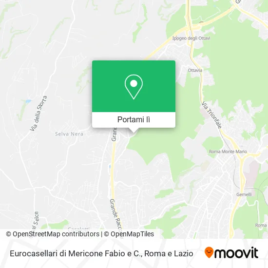 Mappa Eurocasellari di Mericone Fabio e C.