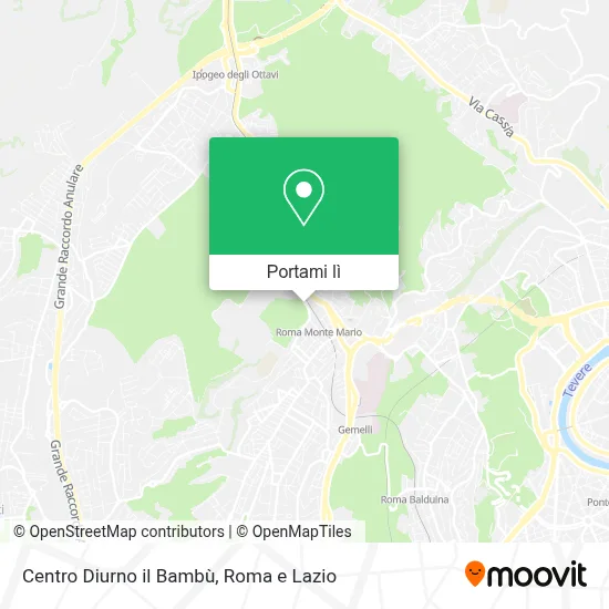 Mappa Centro Diurno il Bambù
