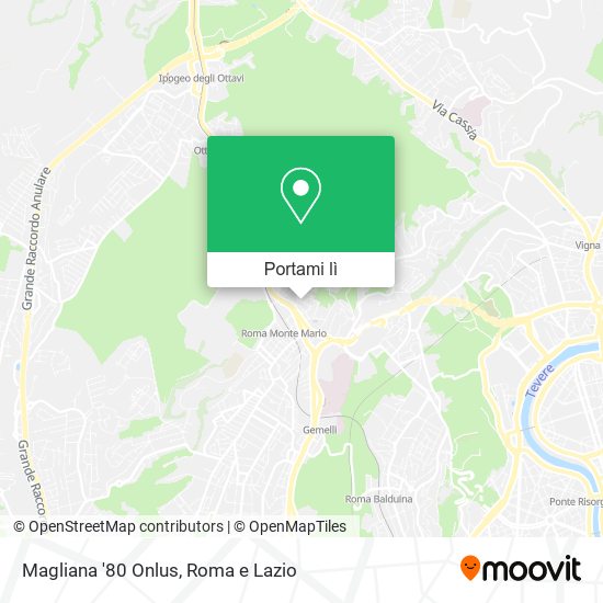 Mappa Magliana '80 Onlus