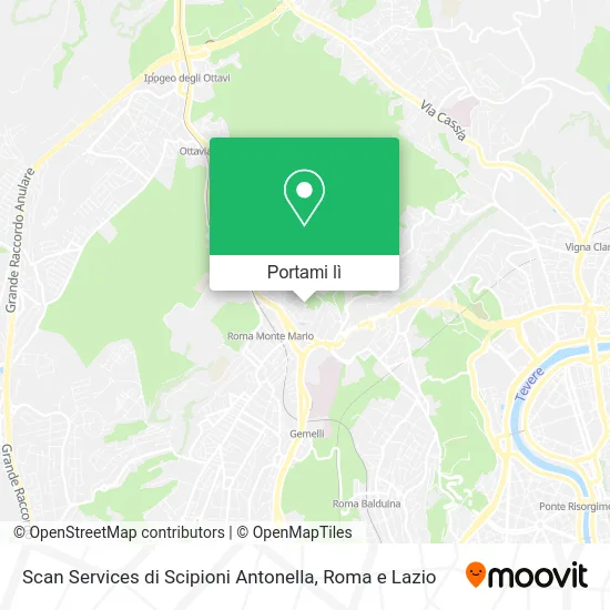 Mappa Scan Services di Scipioni Antonella