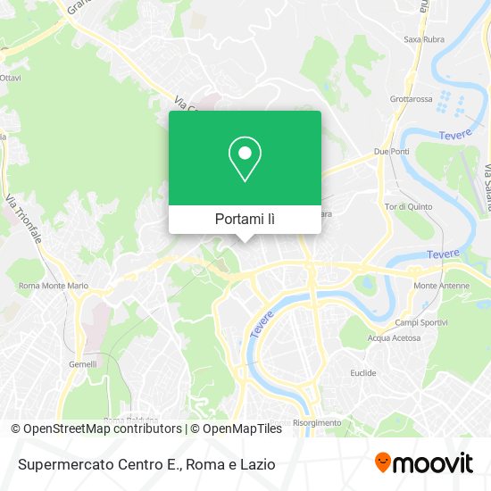 Mappa Supermercato Centro E.