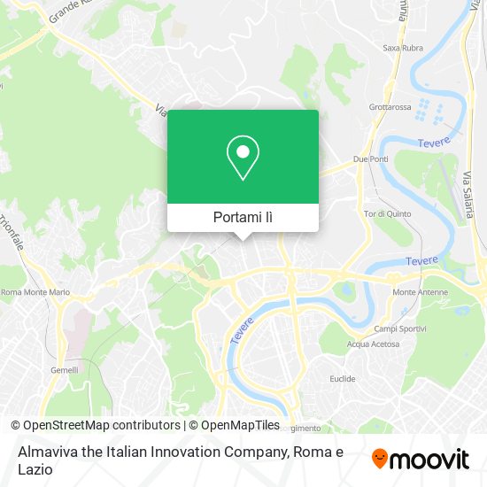 Mappa Almaviva the Italian Innovation Company