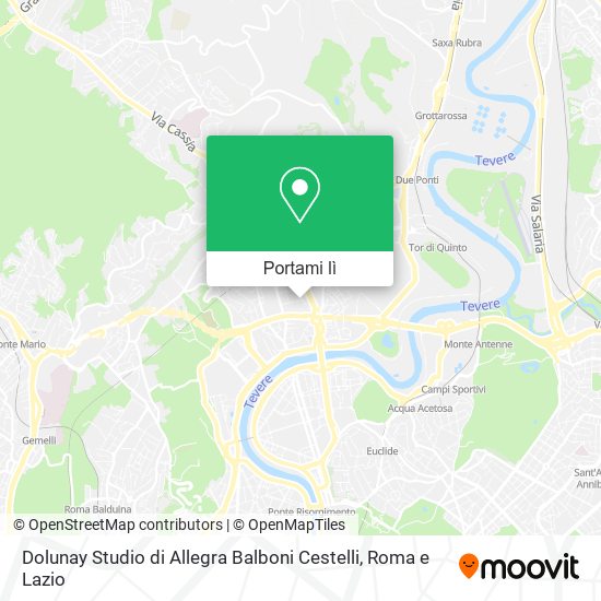 Mappa Dolunay Studio di Allegra Balboni Cestelli