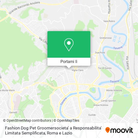 Mappa Fashion Dog Pet Groomersocieta' a Responsabilita' Limitata Semplificata