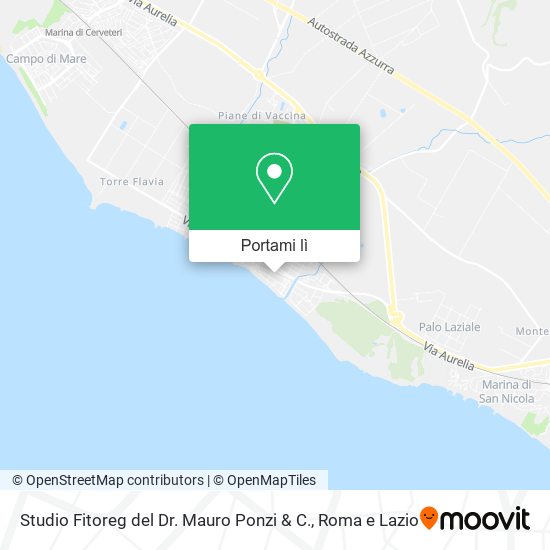 Mappa Studio Fitoreg del Dr. Mauro Ponzi & C.