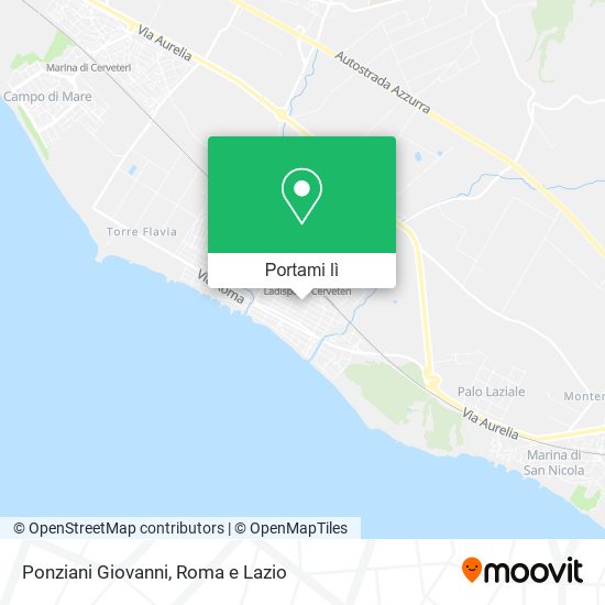 Mappa Ponziani Giovanni