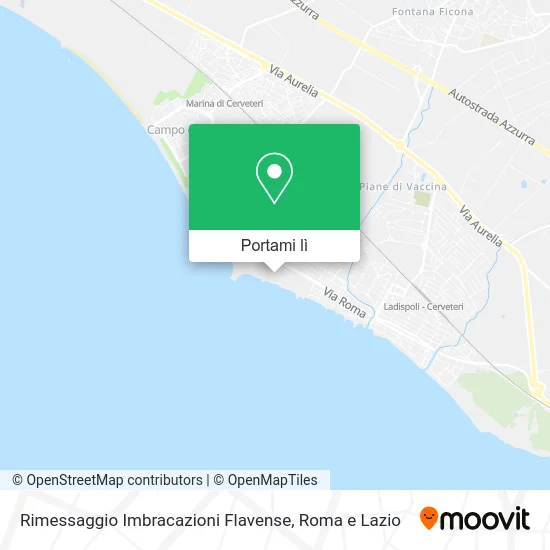 Mappa Rimessaggio Imbracazioni Flavense