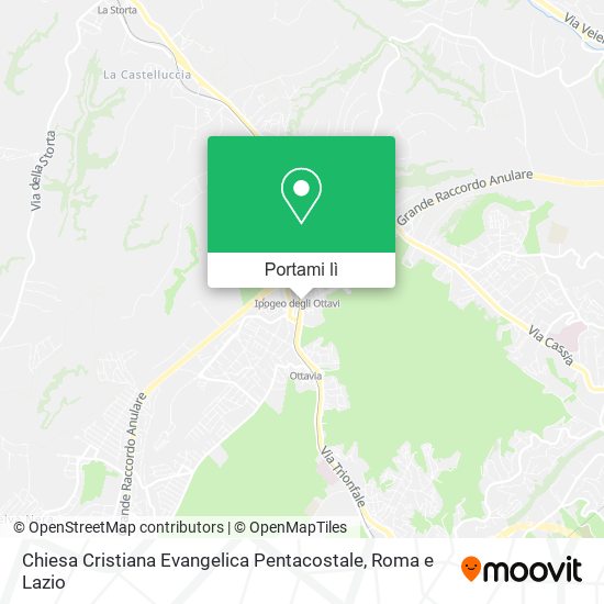 Mappa Chiesa Cristiana Evangelica Pentacostale