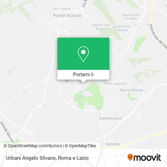 Mappa Urbani Angelo Silvano