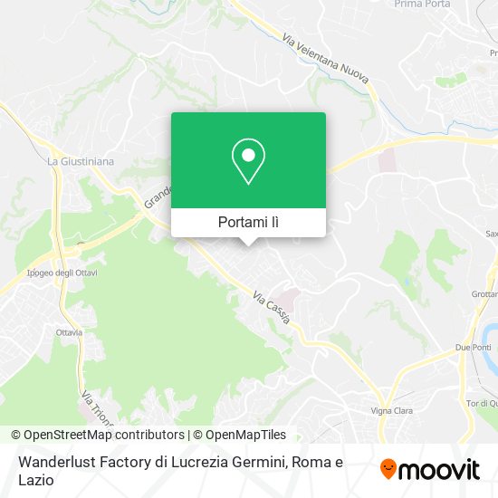Mappa Wanderlust Factory di Lucrezia Germini