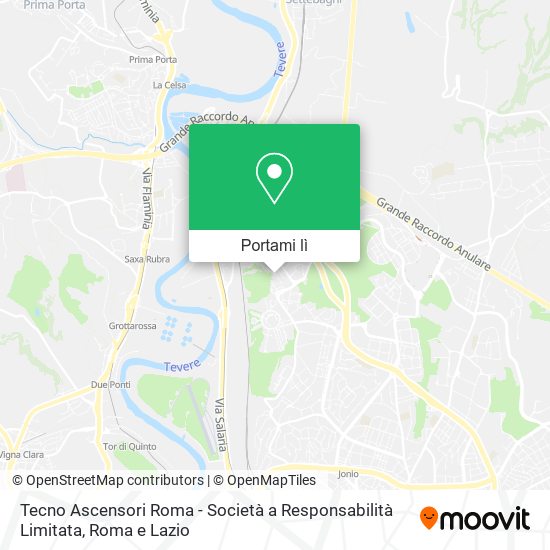 Mappa Tecno Ascensori Roma - Società a Responsabilità Limitata