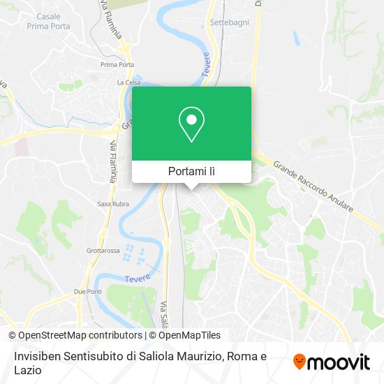 Mappa Invisiben Sentisubito di Saliola Maurizio