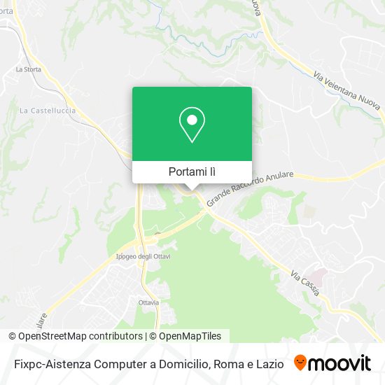 Mappa Fixpc-Aistenza Computer a Domicilio