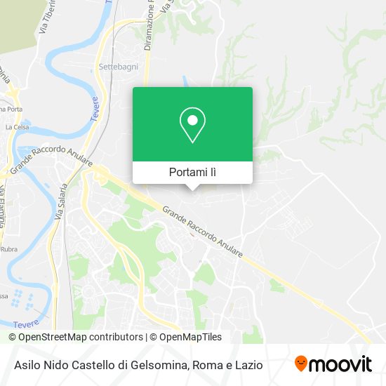 Mappa Asilo Nido Castello di Gelsomina