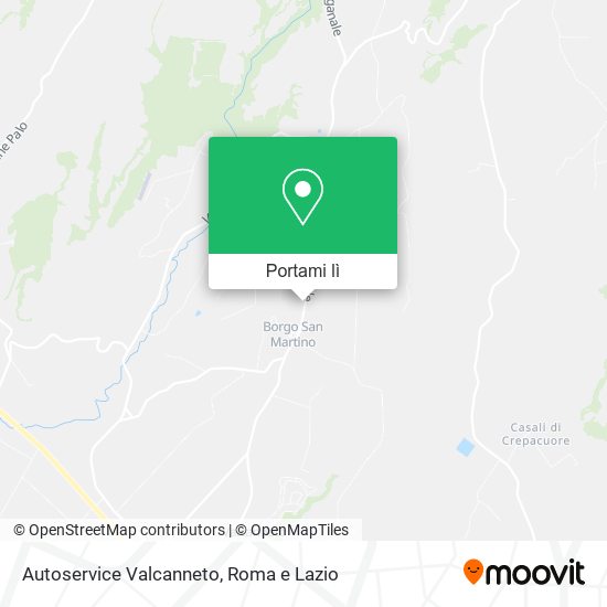 Mappa Autoservice Valcanneto