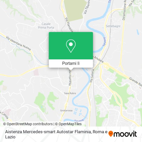Mappa Aistenza Mercedes-smart Autostar Flaminia