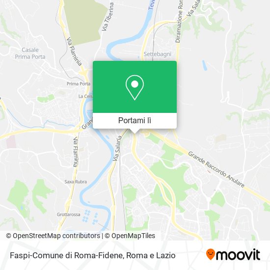 Mappa Faspi-Comune di Roma-Fidene