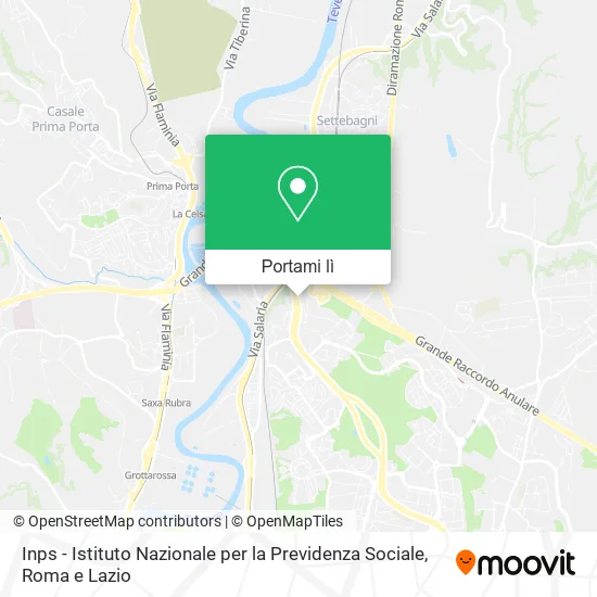 Mappa Inps - Istituto Nazionale per la Previdenza Sociale