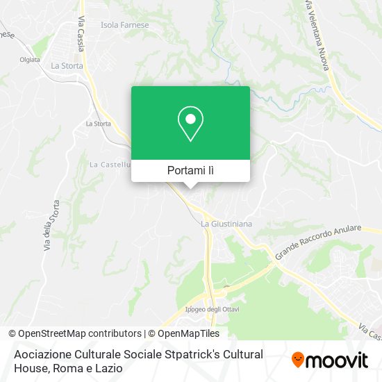 Mappa Aociazione Culturale Sociale Stpatrick's Cultural House