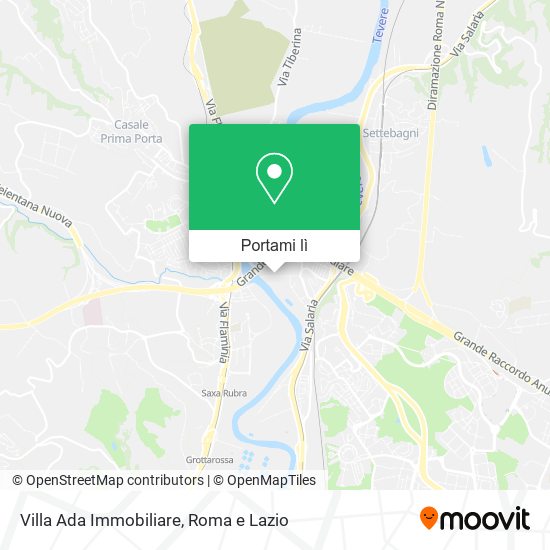 Mappa Villa Ada Immobiliare