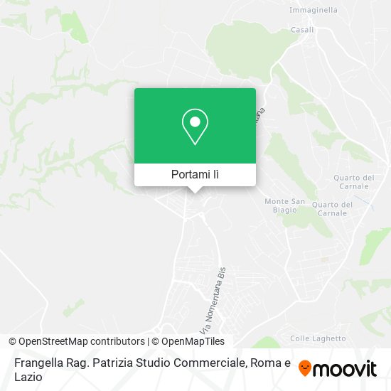 Mappa Frangella Rag. Patrizia Studio Commerciale