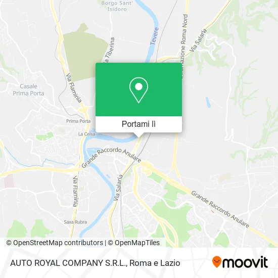 Mappa AUTO ROYAL COMPANY S.R.L.