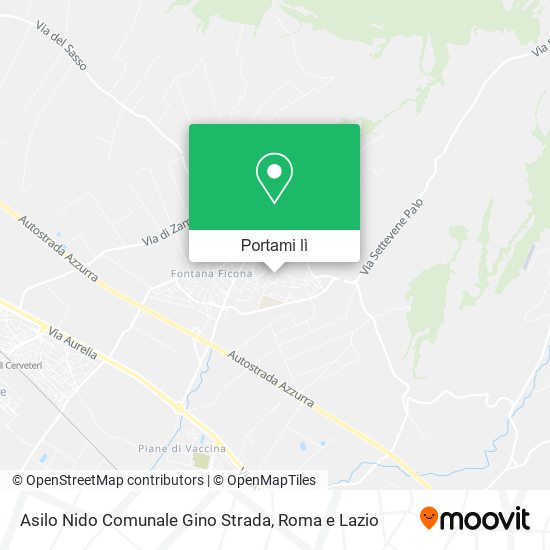 Mappa Asilo Nido Comunale Gino Strada