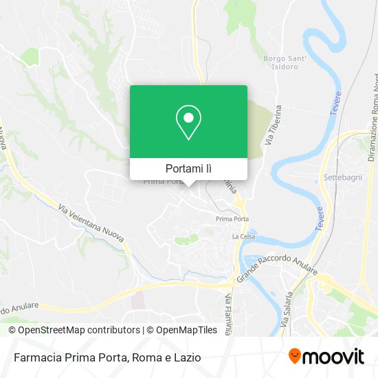 Mappa Farmacia Prima Porta