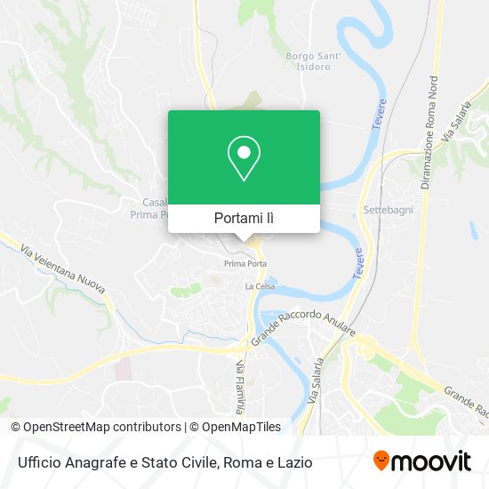 Mappa Ufficio Anagrafe e Stato Civile