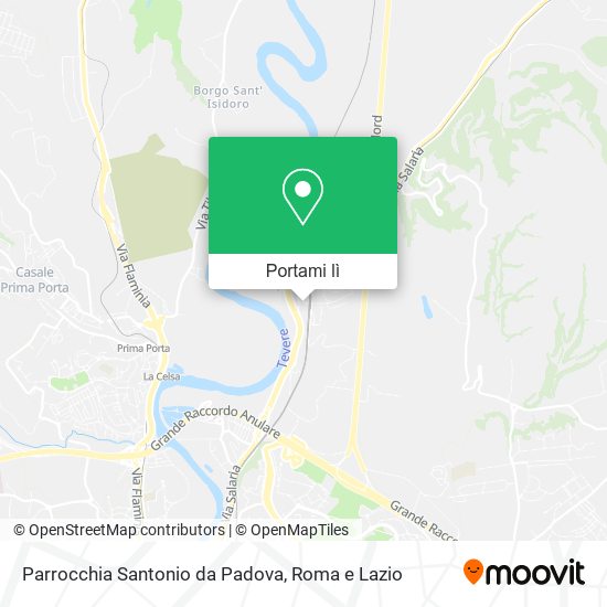 Mappa Parrocchia Santonio da Padova