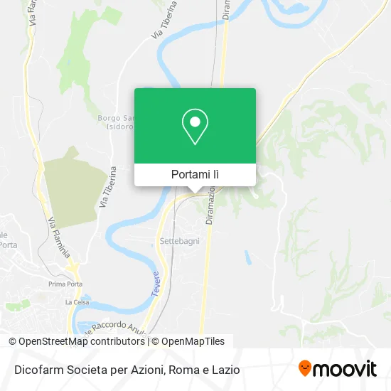 Mappa Dicofarm Societa per Azioni