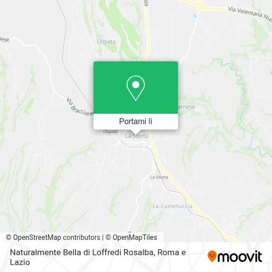 Mappa Naturalmente Bella di Loffredi Rosalba