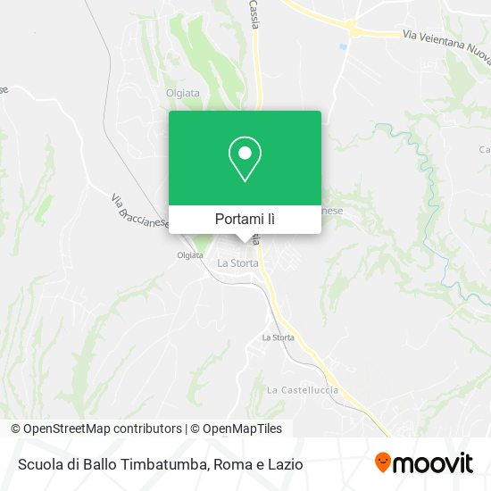 Mappa Scuola di Ballo Timbatumba