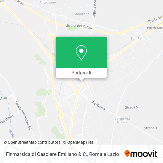 Mappa Finmarsica di Casciere Emiliano & C.