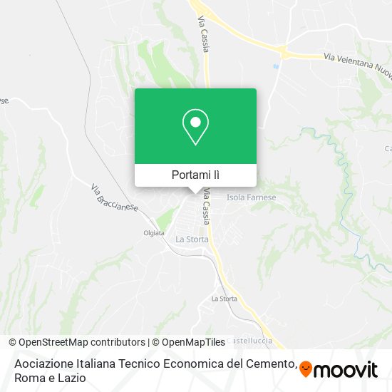 Mappa Aociazione Italiana Tecnico Economica del Cemento