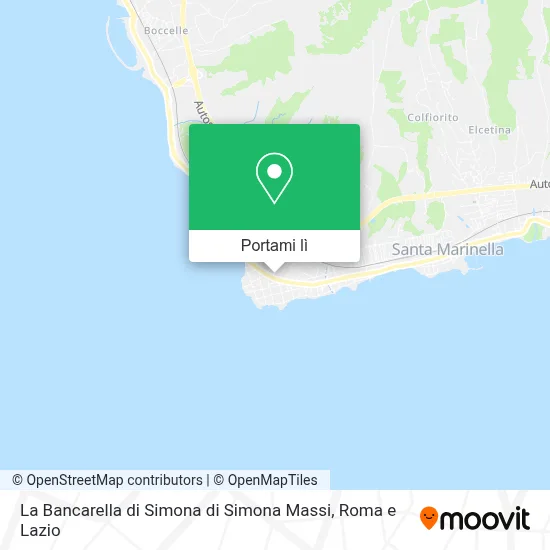 Mappa La Bancarella di Simona di Simona Massi