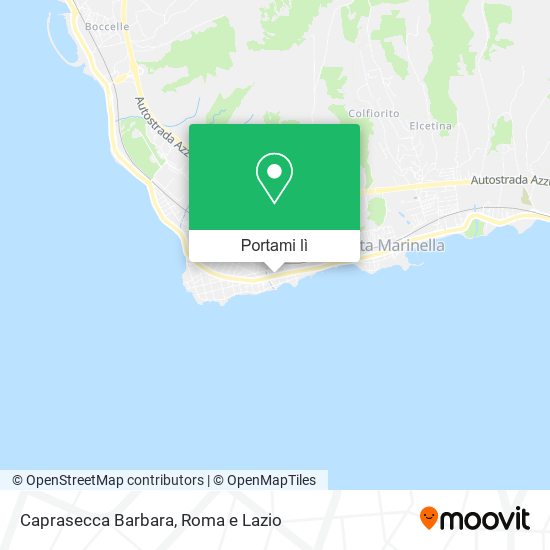 Mappa Caprasecca Barbara