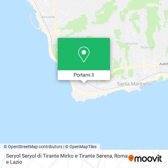 Mappa Seryol Seryol di Tirante Mirko e Tirante Serena
