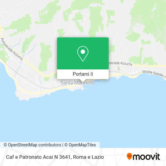 Mappa Caf e Patronato Acai N 3641