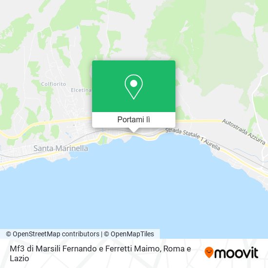 Mappa Mf3 di Marsili Fernando e Ferretti Maimo