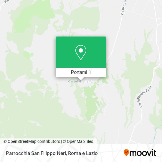 Mappa Parrocchia San Filippo Neri